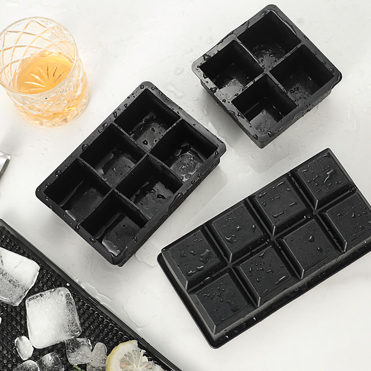 硅膠冰格制冰盒方形大冰塊模具制冰器