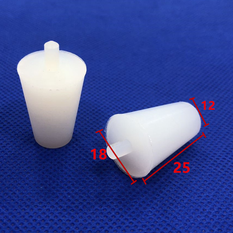 12X18X25噴涂防烤耐高溫硅膠膠塞子錐形塞工地墻面堵孔塞硅膠堵頭