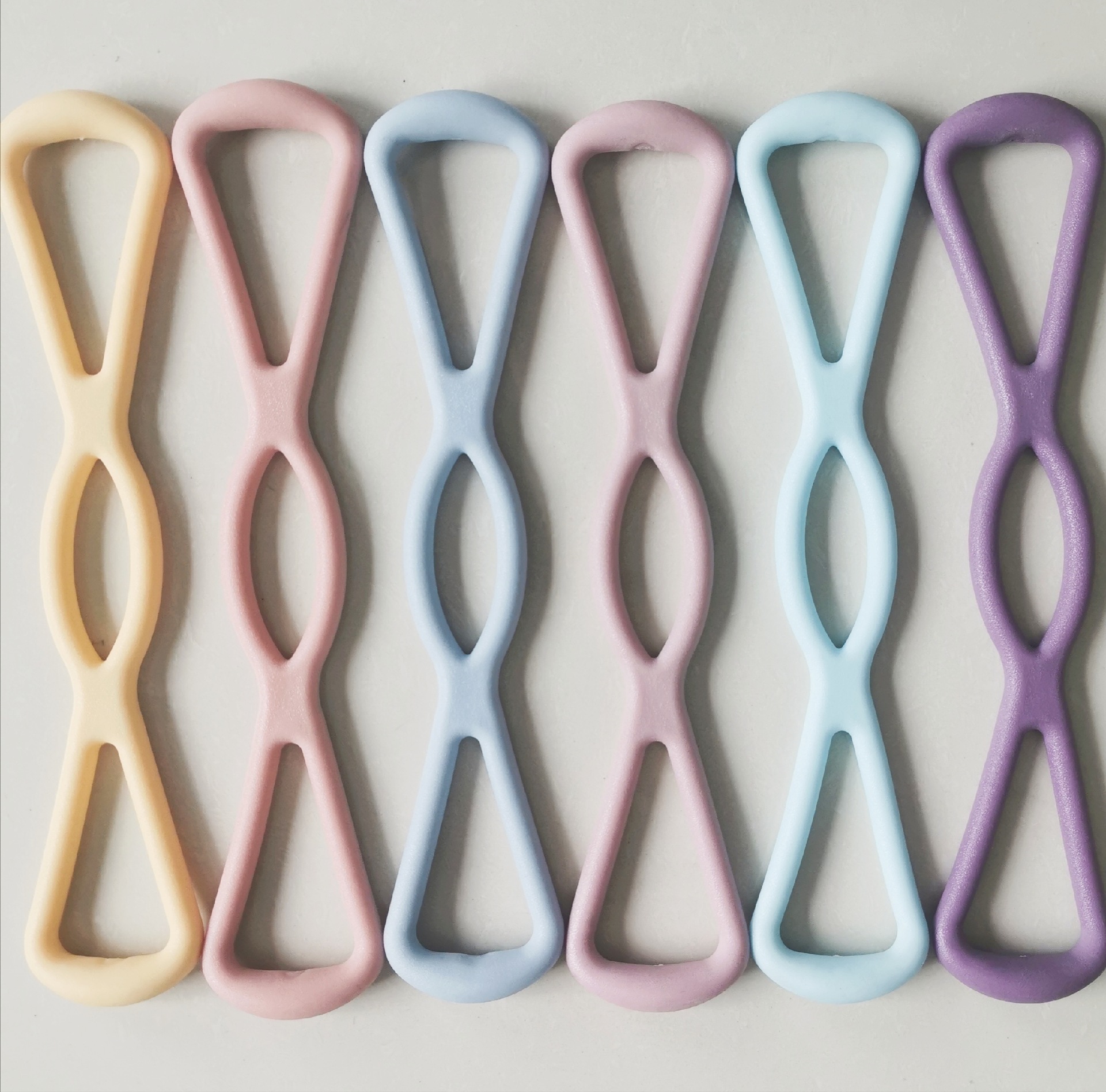 8字拉力器瑜伽彈力帶家用健身開肩頸拉伸練器材美背彈力繩拉力繩